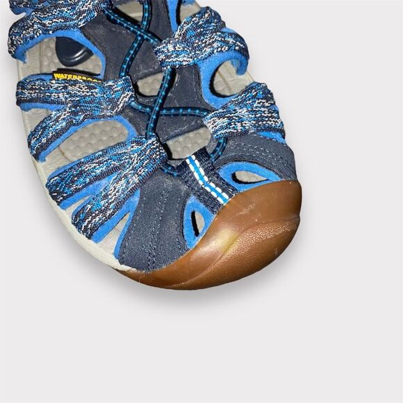 Keen Women's Whisper Waterproof Hiking Sandals Blue Size 9.5 - Picture 4 of 10